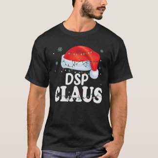 DSP Direct Support Staff Claus Christmas Matching T-Shirt
