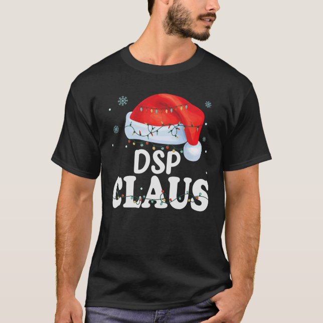 DSP Direct Support Staff Claus Christmas Matching T-Shirt (Front)