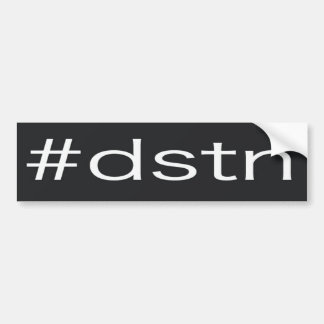 #dstn BUMPERSTICKER Bumper Sticker