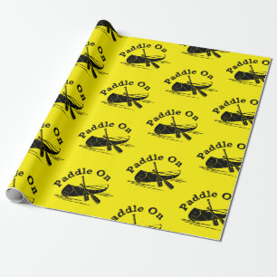 Dstressed Paddle On Design - Matte Wrapping Paper
