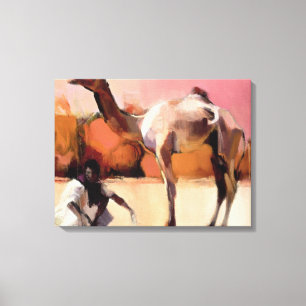 dsu and Said Rann of Kutch 1996 Canvas Print