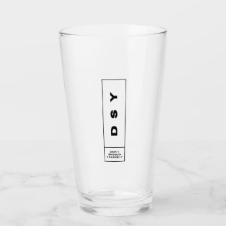 DSY LOGO ONE GLASS