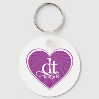 DT Fangirls (Heart Purple Keychain) Key Ring