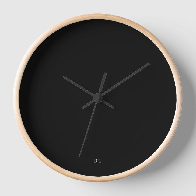 DT Initials Lighter – The Premium Gift Edition Clock (Front)