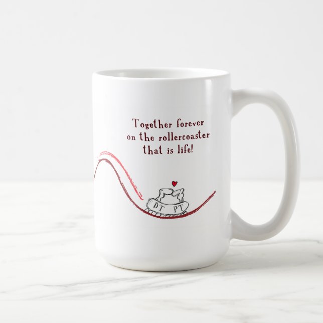 "DT roller PT" Coffee Mug (Right)