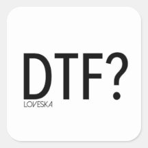 DTF sticker
