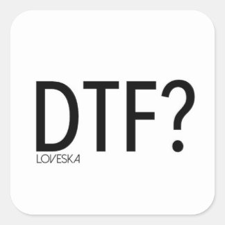 DTF sticker