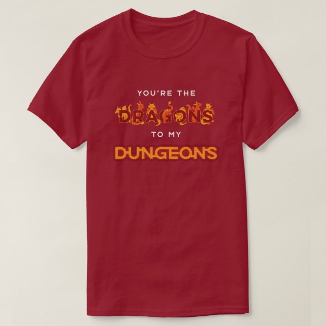 DTMD – Red T-Shirt (Design Front)