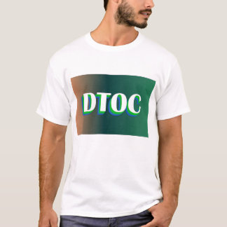 DTOC Bold Tech Logo – Modern Gradient Business  T-Shirt
