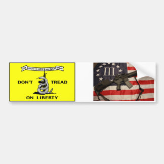 DTOL and III% Bumper Sticker