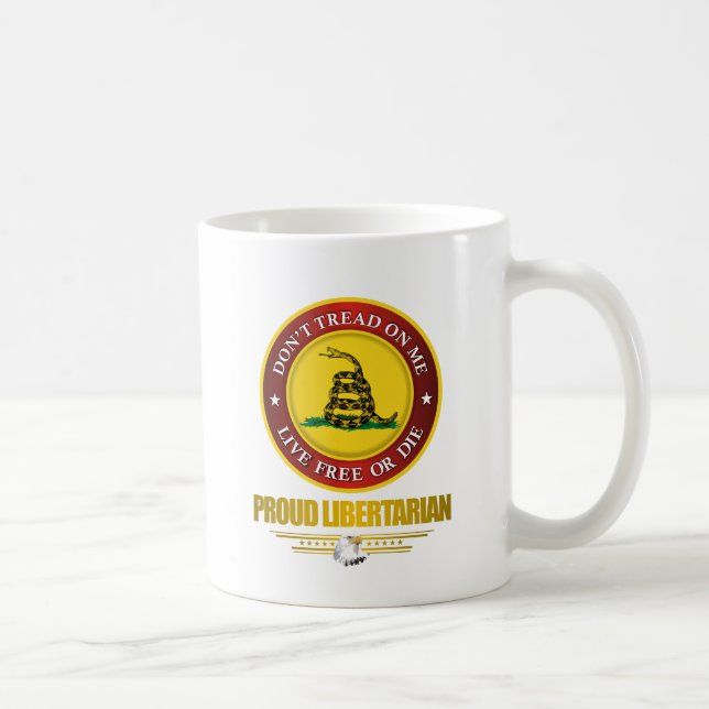 DTOM -Proud Libertarian Coffee Mug (Right)