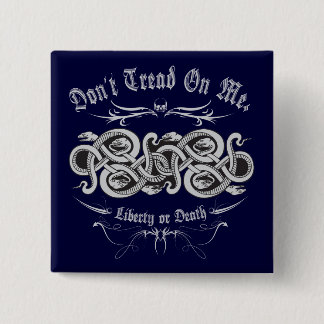 DTOM Snake Knot 15 Cm Square Badge