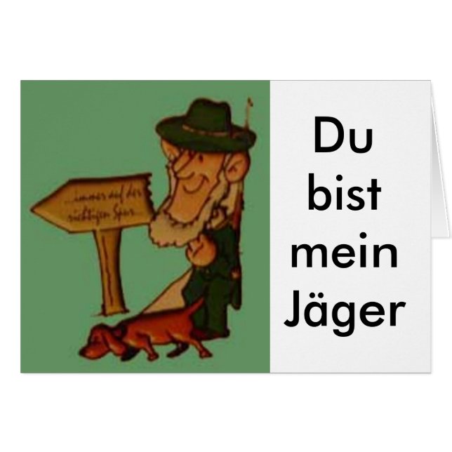 Du bist mein Jäger (Front Horizontal)