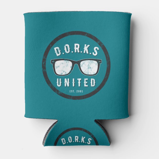 DU Circle Logo 2020 Can Cooler (Front)