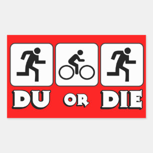 DU or Die Rectangular Sticker