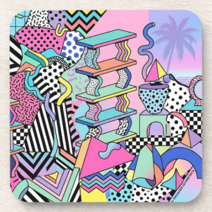 Du Pasquier Geometrics Revisited Coaster