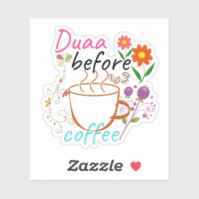 Duaa Before Coffee (Sheet)