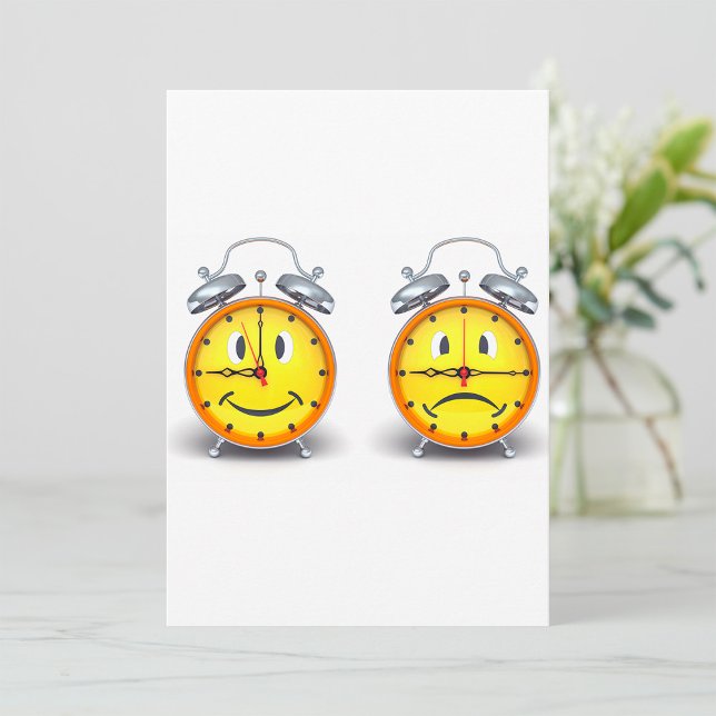 Dual Alarm Clocks Invitations (Creator Uploaded)