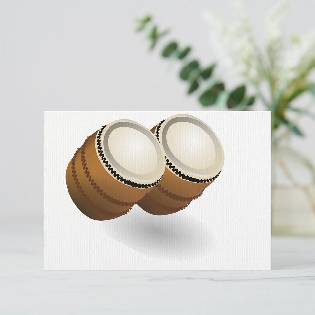 Dual Bongos Invitations (Creator Uploaded)