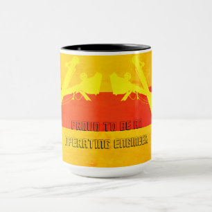 DUAL CABLE SHOVEL OPERATING ENGINEER SOUTHWEST MUG