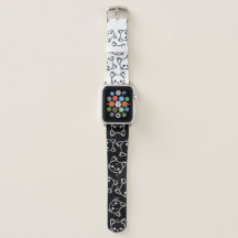 Dual Cat Pattern White & Black