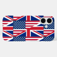 Dual Citizen American & British Flag