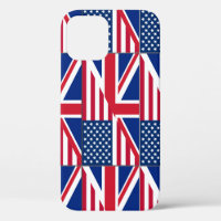 Dual Citizen American & British Flag