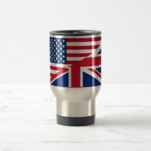 Dual Citizen American & British Flag Mug