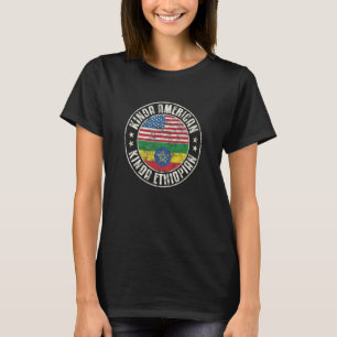 Dual Citizenship American Ethiopian Ethiopia Usa F T-Shirt