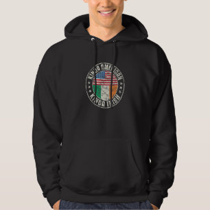 Dual Citizenship American Irish Ireland Usa Flag_2 Hoodie