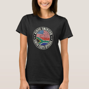 Dual Citizenship American South African Africa Usa T-Shirt