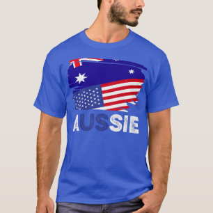 Dual Citizenship Australia Aussie American Citizen T-Shirt