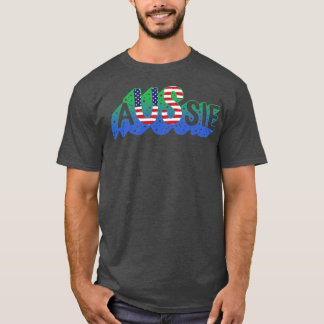 Dual Citizenship Half Aussie American Australian T-Shirt