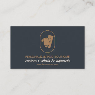 Dual Colour Heat Transfer Vinyl Apparel Clothing Business Card