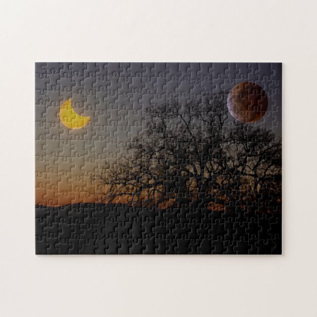 Dual Eclipses Puzzle (Horizontal)