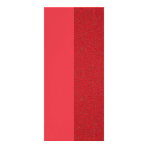 Dual Finish 4″×9″ Red Vertical Rack Card (Custom)