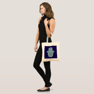Dual Hamsa Tote Bag
