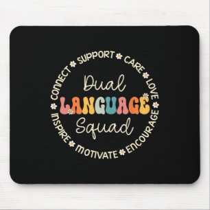 Dual Language Squad Appreciation Week Back to Scho Mouse Mat