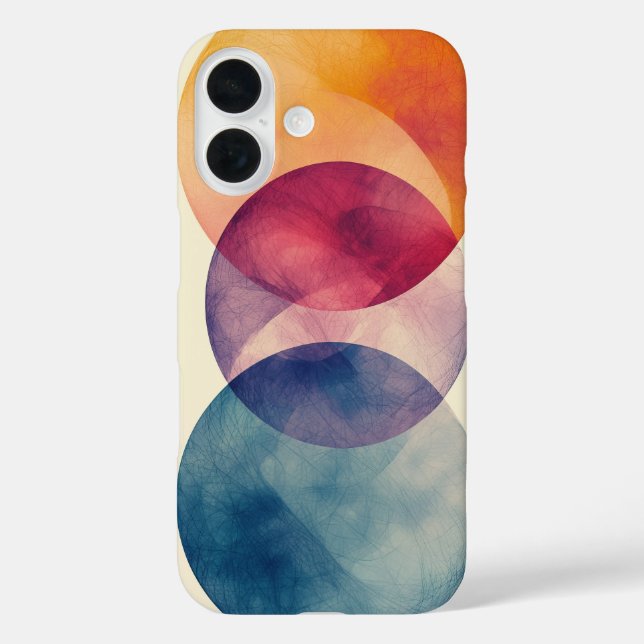 Dual Orbit Flow Case-Mate iPhone Case (Back)