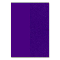 Dual Purple Glitter Table Card – Customisable