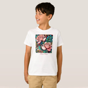 Dual Roses: A Spectacular Floral Arrangement T-Shirt