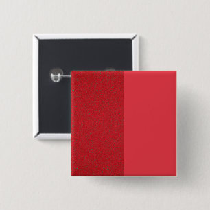 Dual-Texture Tomato Red Square Button – Customise