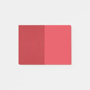 Dual-Texture Tomato Red Sticky Notes – Customise