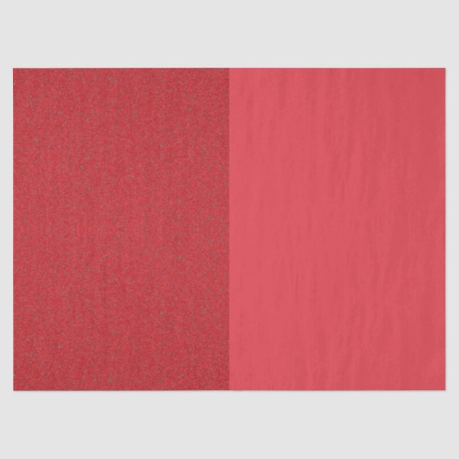 Dual-Texture Tomato Red Tissue Paper – Customise (Front)