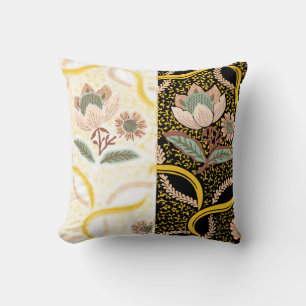 Dual-Tone Botanical Pillow