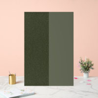 Dual-Tone Moss Green Noise Acrylic Sign (Custom)