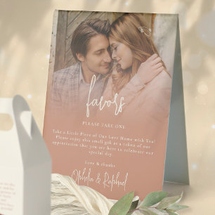 Dual Tone Reversible Favours Wedding