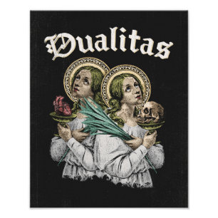Dualitas - Gothic Design Photo Print