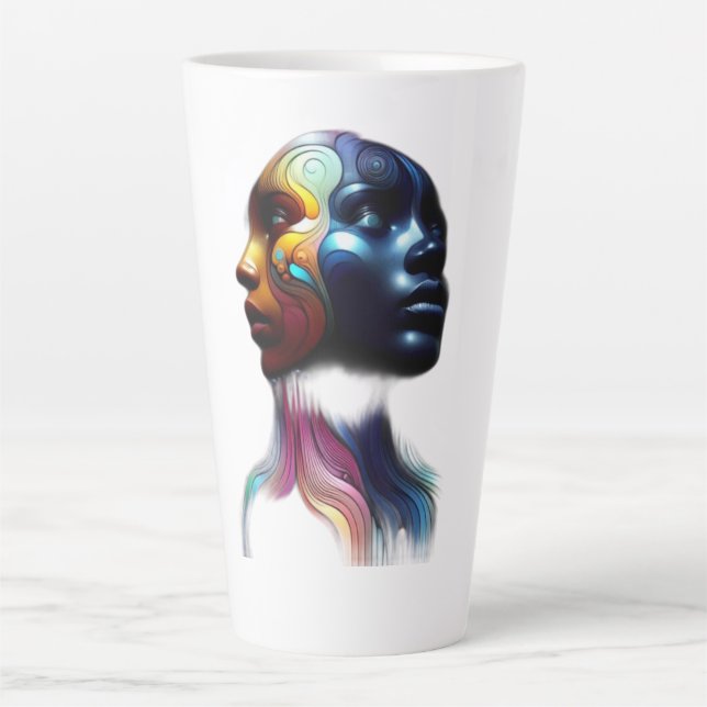  Duality Art Latte Mug (Front)