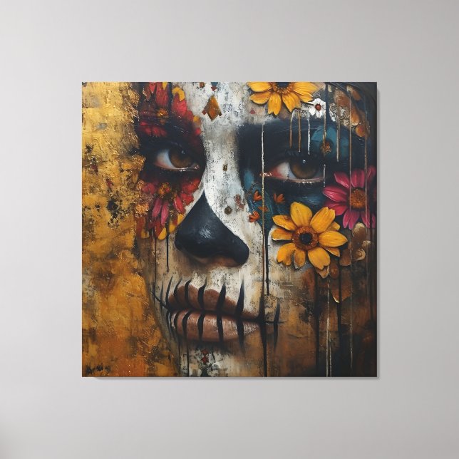 Duality in Bloom Canvas Print (Front)
